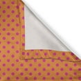 thumbnail image 5 of Ambesonne Orange and Pink Grommet Curtain, Abstract Polka Dot, 50" x 72", Orange and Pink, 5 of 6