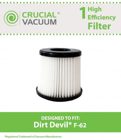 Dirt Devil HEPA Style F62 Vacuum Filter 