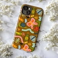 thumbnail image 5 of Playful Bug Pattern Phone Case, Colorful Insects and Caterpillars Design iPhone Cover, Nature-Inspired Artistic Protective Case for iPhone 17 16 15 14 13 12 11 Plus Pro Max Mini, 5 of 6