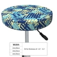 thumbnail image 4 of Bingfone Hawaiian Style Padded Round Bar Stool Cover Cushion with Elastic Fabric Round Chair Seat - Hawaiian Style, 4 of 7