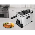 Kalorik 4.2 Qt. XL Deep Fryer with Oil Filtration Stainless Steel