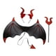 thumbnail image 1 of Conjunto de disfraces de Halloween Yinane Disfraz de diablo rojo 3 piezas, 1 of 8