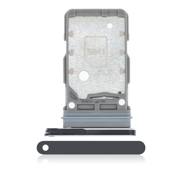 Replacement Dual Sim Card Tray Compatible For Samsung Galaxy S21 Plus (Phantom Black)