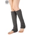 thumbnail image 3 of Luxtrada Women's Winter Warm Knitted Leg Warmers High Stockings Long Socks Leggings, 3 of 6