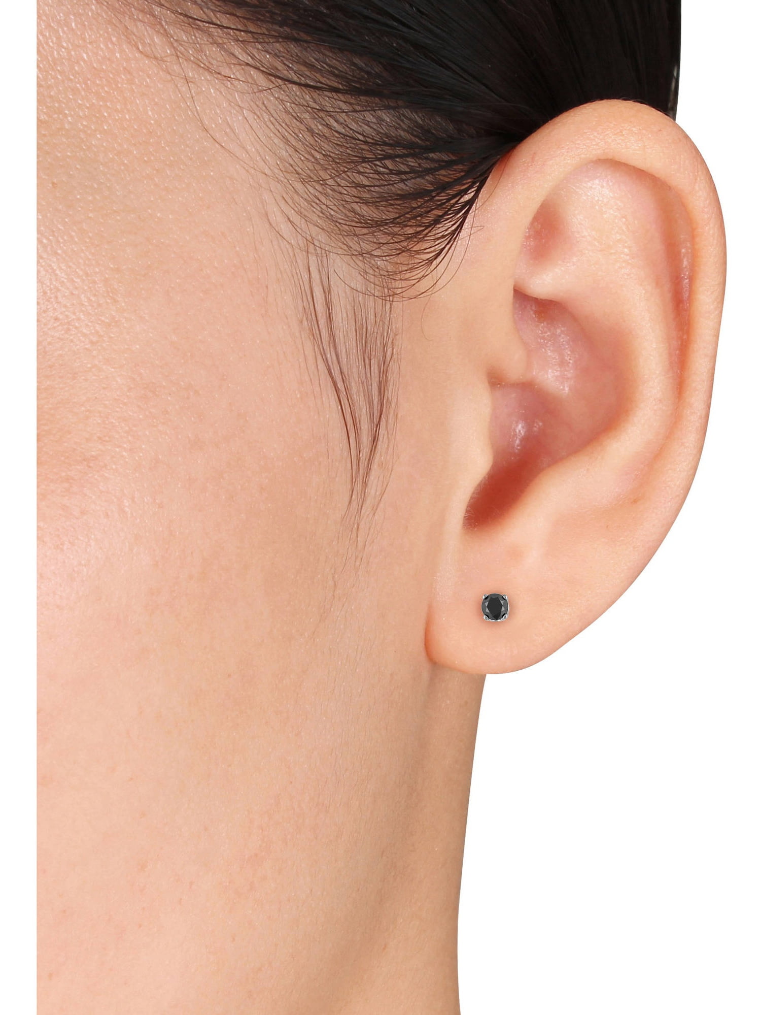 Everly Women's Diamond and 14k White Gold Earrings