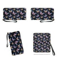 thumbnail image 4 of ZUXONGSY Butterfly Prints Handbag with Matching Wallet for Women Multifunctional Top Handle Satchel Top Handle Tote Bag Shoulder Bag Card Holder with Handle for Excursions Tours, 4 of 5