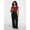 thumbnail image 2 of Scenario Women's Wide Leg Utility Pants, 31" Inseam, Sizes 0-20, 2 of 6