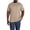 WHITE PEPPER, variant on by DXL Men's Big and Tall Slub Henley Shirt, Grey Heather, 7XL
