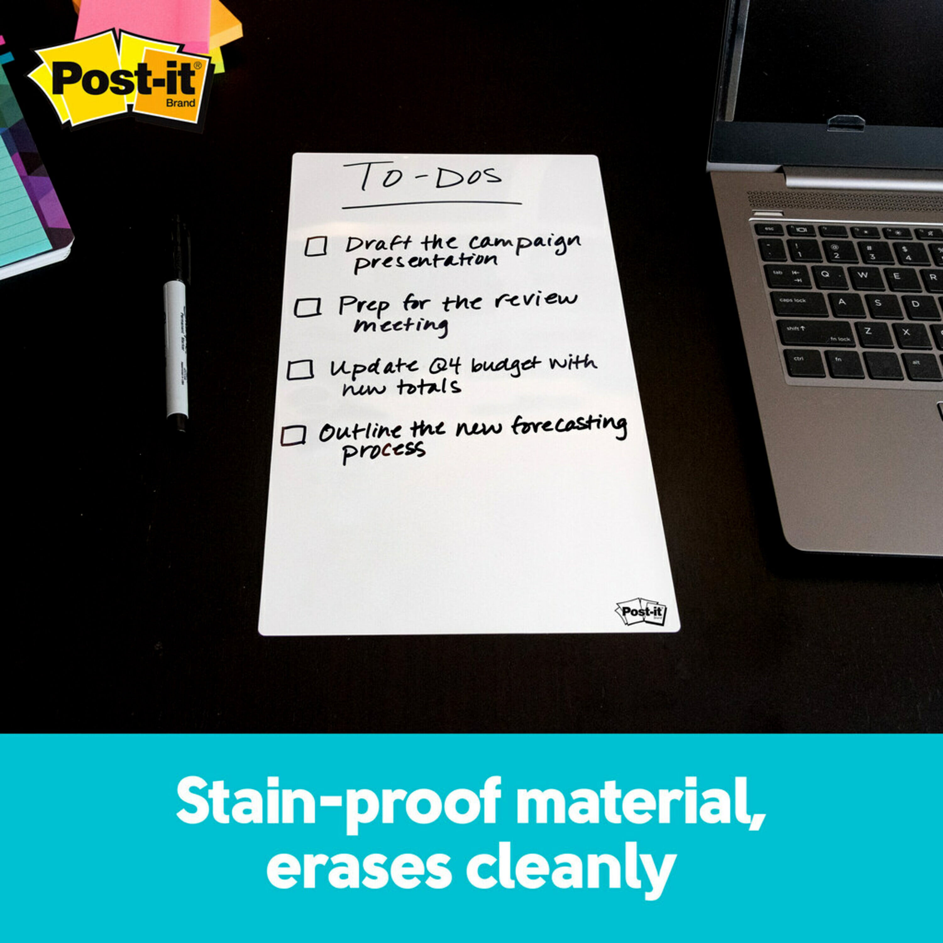 Dry Erase Clear Adhesive Sheet - Letter Size: StoreSMART - Filing,  Organizing, and Display for Office, School, Warehouse, and Home