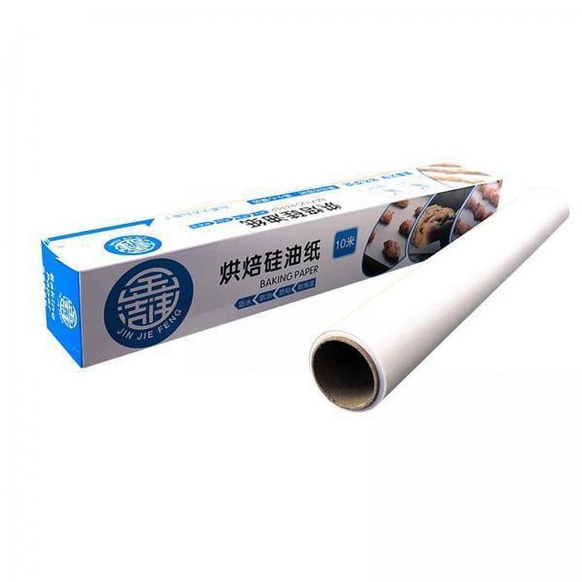 2x Papel Pergamino De Cocina Impermeable Para Hornear Galletas Patatas Fritas Freidora De Aire 10m X 30cm 2 piezas