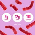 thumbnail image 6 of Smart Sweets Red Twists, Licorice Gummy Candy with Low Sugar (2g), Low Calorie (110), No Artificial Sweeteners, Vegan, Plant-Based, Gluten-Free, Healthy Snack for Kids & Adults, 1.8oz (Pack of 6), 6 of 8