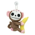 thumbnail image 5 of Ebros Small Furry Bones Skeleton Baby Monkey With Banana Plush Toy Doll 5.25" Tall Collectible Furrybones Munky Doll, 5 of 5