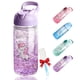 thumbnail image 1 of Botella de Agua OOTD Unicornio con Pajita y Cerradura para Niñas, 1 of 8