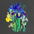 thumbnail image 2 of CafePress - Blue And Yellow Iris By Lou Maternity Dark T Shirt - Maternity Dark T-Shirt, 2 of 3