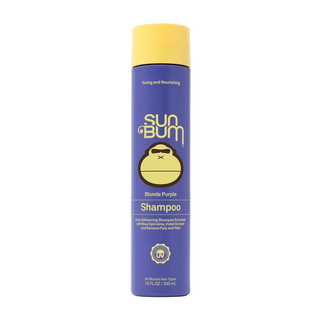 Champú Sun Bum Blonde con protección UV y realzador del color, 300 ml