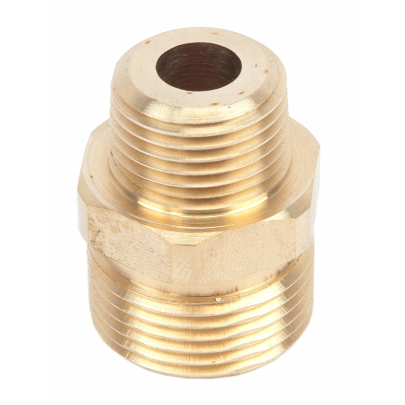 Forney 75114 Hochdruckreiniger Adapter – M22 Auf 1/4 Zoll NPT, Robuste Schraube Für Häufigen Gebrauch, Bis 5800 Psi