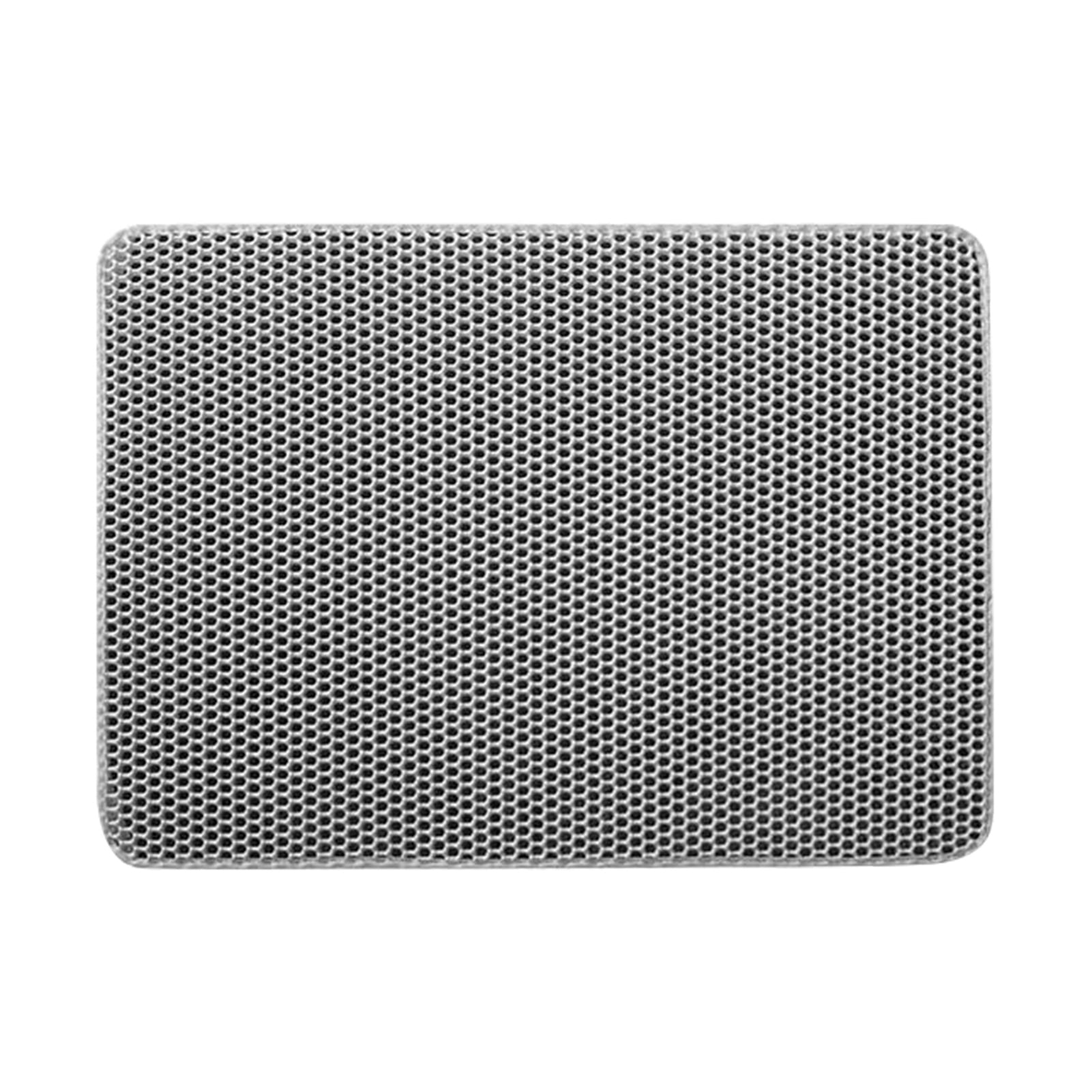 sunsanly Extra Large Cat Litter Mat Double Layer Cat Litter Trapping Mat Non-Slip Waterproof Litter Box Mat Scatter Control Pad