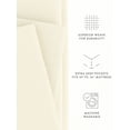 thumbnail image 6 of Queen, 4 Piece Embossed Hotel Style Bed Sheets in Ivory by Comfort Canopy, 6 of 12
