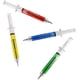 thumbnail image 4 of Bolígrafos de jeringa Zhivalor paquete a granel de 24 bolígrafo retráctil divertido multicolor, 4 of 6
