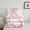 Pink White K, variant on jejeloiu Letter A Monogrammed Bedding Comforter Set,Kawaii Cute Bowtie Twin Comforter Sets,Pink Bowknot Ribbon Bedding Set For Girls,Microfiber Room Decorative Reversible,2pcs