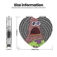 thumbnail image 3 of Pofeuu SpongeBob SquarePants Miroir de Maquillage de Poche Portable Couverture en PU Miroir de Voyage Compact avec Verre Double Face Normal et Grossissant - Forme Ronde - Forme Cœur, 3 of 9