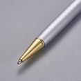 thumbnail image 2 of 10pcs Creative Empty Tube Ballpoint Pens with Black Ink Pen Refill Inside for DIY Glitter Epoxy Resin Ballpoint Pen Herbarium Pen Making Golden Silver 140x10mm, 2 of 4