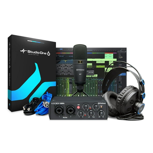 Paquete de grabación PreSonus AudioBox 96 para el 25 aniversario