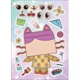 thumbnail image 3 of 6/12 feuilles Gabby's Dollhouse faire un visage Puzzle autocollants enfants faire votre propre jeu de bricolage enfants dessin animé Puzzle éducation jouets cadeau, 3 of 3
