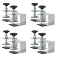 thumbnail image 1 of 8Pcs Woodworking Jig Cabinet Tool Drawer Panel Clips Furniture Accessories Front Installation Clamps Hand Tool, 1 of 5