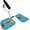 Bosti Blue, variant on Adjustable Angle Spatula - New PPSU material - Turner and Flipper for Eggs, Pancakes, Burgers - Swappable Spatula Heads - Thin, Heat Resistant - Non-Stick Cookware Safe