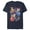 Navy Blue, variant on Men's Lost Gods Xmas Cats in Space  Graphic Tee Black Small