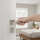 thumbnail image 2 of Cerradura Manija Lisboa Tover 132 Inoxidable Entrada Recamara Chapa Casa Seguridad, 2 of 2