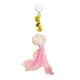 thumbnail image 2 of Juguete interactivo para gatos Yuyangstore con plumas y ventosa rosa, 2 of 8