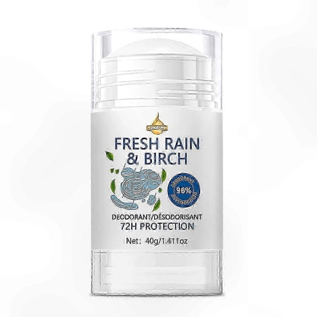 Aluminum-Free Vegan Deodorant with Fresh Scent, 24-Hour Protection, Cruelty-Free Formula for Women and Men