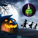 thumbnail image 5 of Sombrero con luces LED para vacaciones de Halloween que brilla intensamente, se puede usar en la cabeza o como colgante, sombrero de bruja, Kits de decoración para fiestas Zigzag verde más luz Inteprter HA007401-05, 5 of 6
