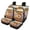 Hippie Flower Highland Cow, variant on Qpednta Cute Highland Cow Car Seat Covers Sets 4Pcs Front Seat Protector Carseat Rear Split Bench Cover Universal Vehicle Seat Protector Fit Most Car Truck SUV