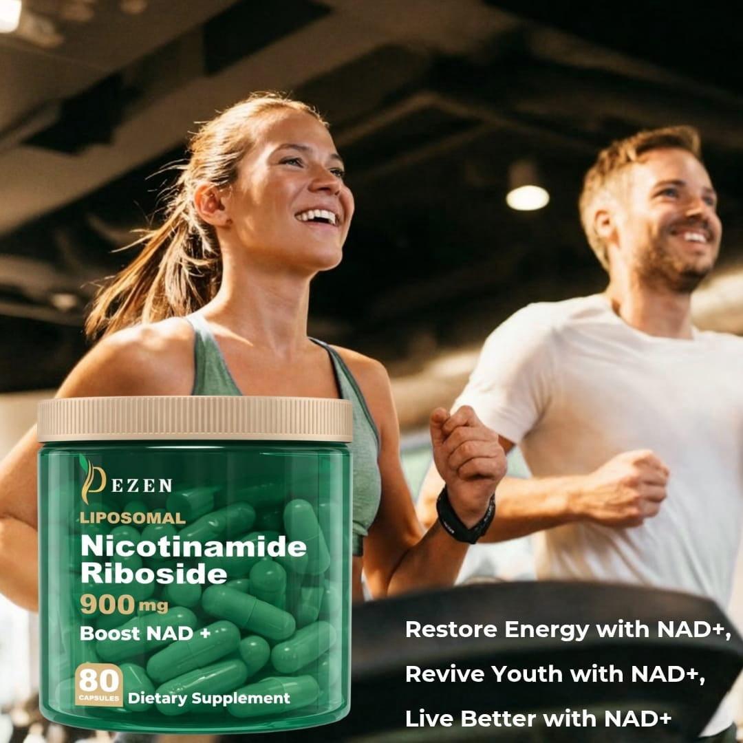 DEZEN NAD+ Liposomal Nicotinamide Riboside – Supplement for Cellular Energy Support - Pack 10
