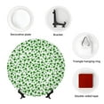 thumbnail image 4 of Lukts St Patrick's Day4 for Bone China Decorative Plates, Ceramic Plates, Dinner Plates with Display Stand, Artistic Ceramic Decorations Suitable for Home and Office-6in, 4 of 6