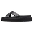 thumbnail image 5 of CMR CHAMARIPA Elevator Slippers - Black Leather Height Increasing Slippers For Men - Outdoor Indoor Slippers 5CM/1.95 Inches, 5 of 5