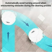 Robot Vacuum Cleaner Toy,Rechargeable Sweeping Vacuuming Mopping,3 in 1 Intelligent Sweeping Robot Toy for Hard Floor Flat Ground Marble Tile Wooden Floor