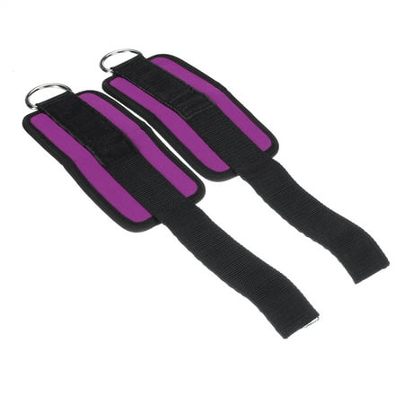 1Pair Ankle Wrist Strap D-ring Buckle Training Foot Straps For Fitness ...