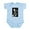 Sky Blue, variant on CafePress - Michael Faraday Infant Creeper - Baby Light Bodysuit, Size Newborn - 24 Months