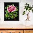 thumbnail image 3 of Kit Punto Cruz Con Rosa Hilo Algodón Ecológico Bordado 11CT 40x50cm, 3 of 9