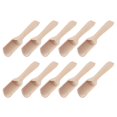 thumbnail image 1 of Wooden Teaspoon Coffee Teaspoon Salt Spoon Ideal For Restaurant Home Use 2.8x11cm 10Pcs, 1 of 4