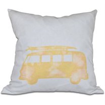 Simply Daisy 16" x 16" Beach Drive Geometric Print Outdoor Pillow
