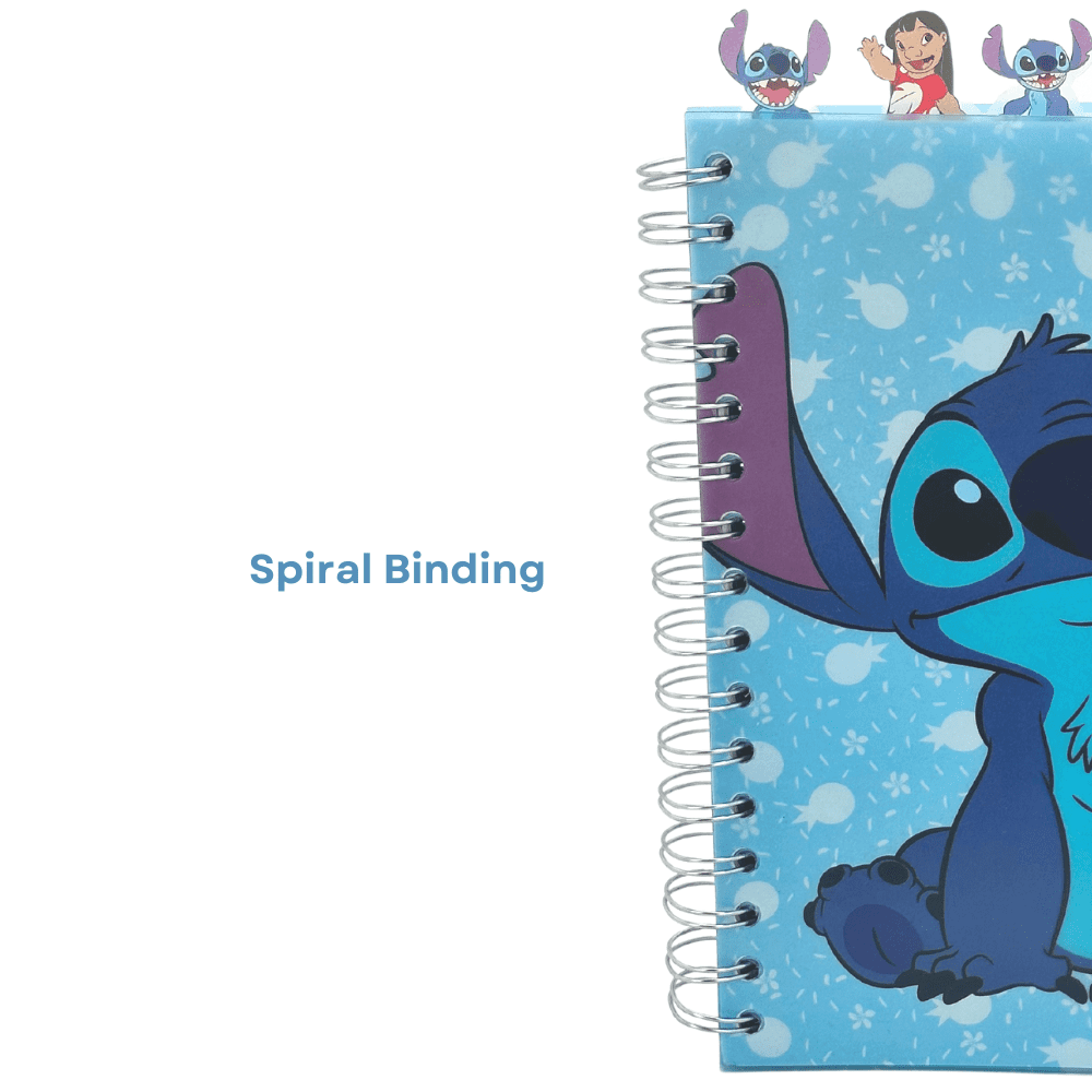Buy Claire's Disney Stitch With Dividers - Lilo and Stitch Gifts for Girls  Back to School Stationary Writing Pad with Lined Paper Spiral Bound Notepad  Online at desertcartINDIA