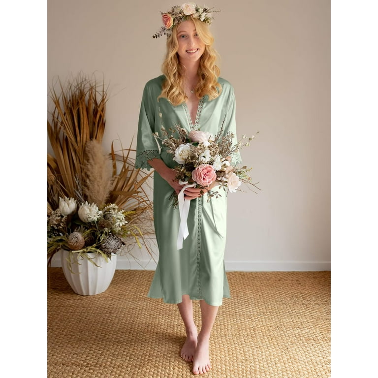 Bridesmaid robes walmart best sale