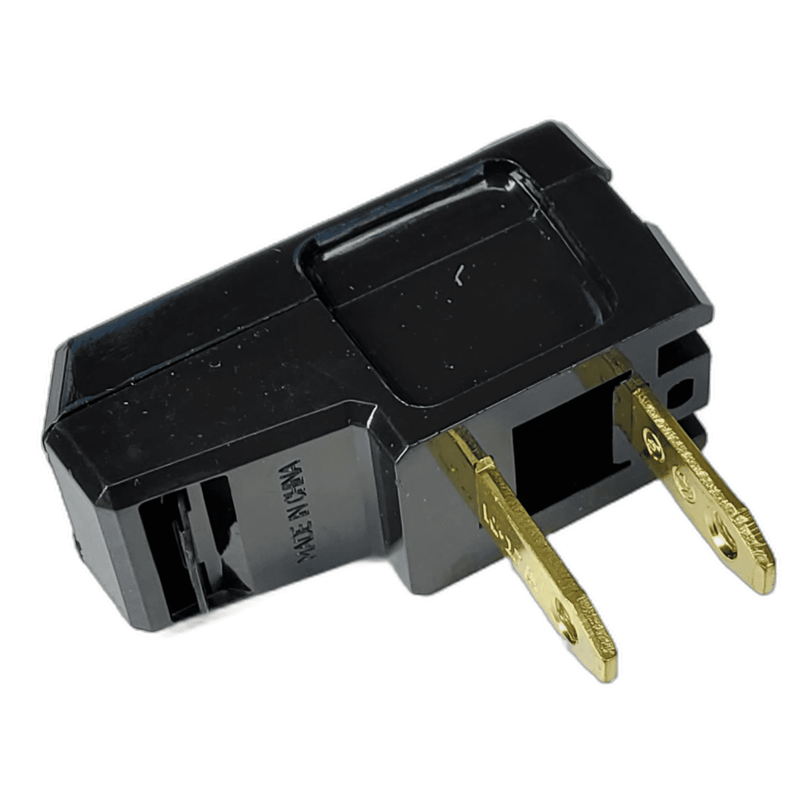 IEC320 C8 Male Plug 2-Pole Power Inlet Panel Socket Adapter 250V