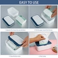 thumbnail image 4 of Fyeme Wipes Dispenser Baby Wipe Holder Sealing Refillable Wipe Container Keeps Wipes Fresh Dustproof Tissues Wipes Case with Lids for Home Bedroom Nursery Room Car Office Bathroom, 4 of 8