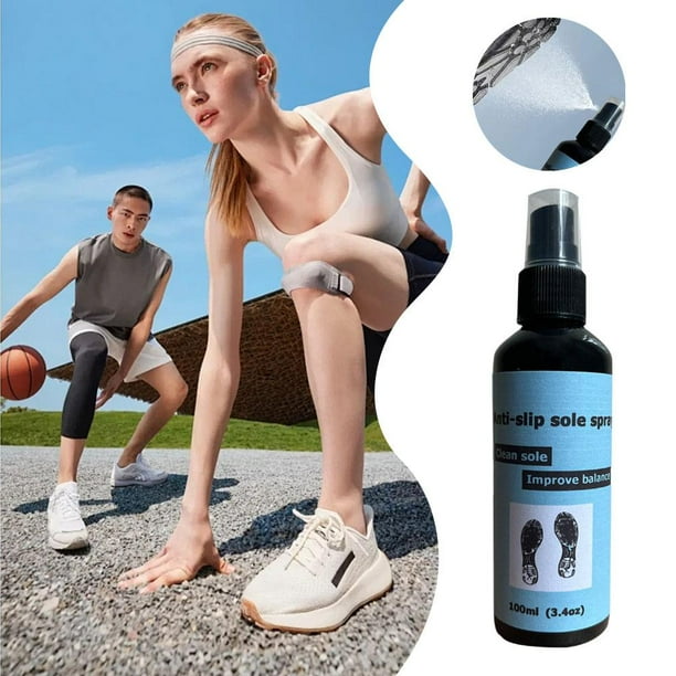 Yiokii 1 2pcs 100ml Shoe Grip Spray Slip Sole Spray Spray For Basketball Shoes Improves Protector Sole Shoe Traction Cleans Grip Bottom Grip Bottom Gr
